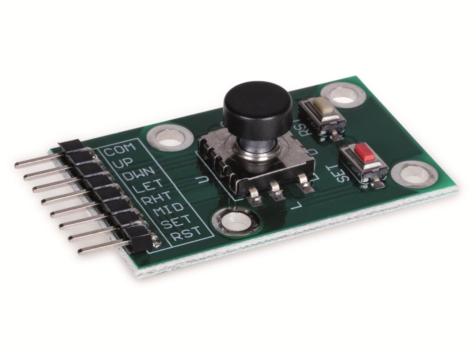 JOY-IT Navigationsschalter mit 5 Richtungen und zwei zusätzlichen Buttons