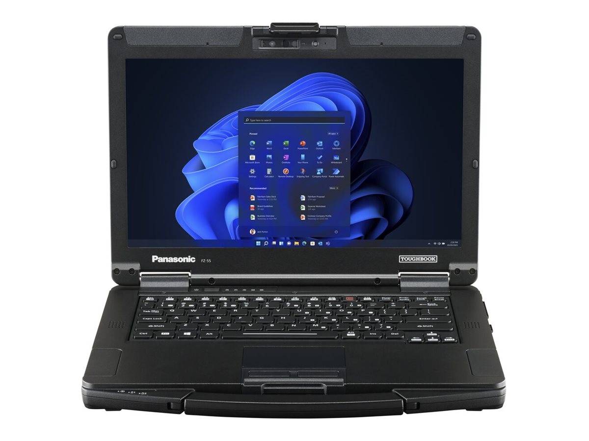 Panasonic Toughbook 55 - Robust - Intel Core i7 1370P - vPro Enterprise - Win 11 Pro - UHD Graphics - 16 GB RAM - 512 GB