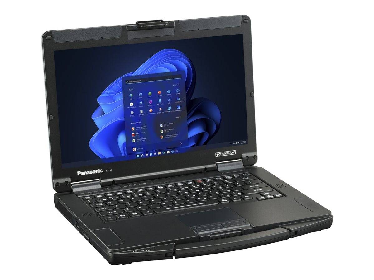 Panasonic Toughbook 55 - Robust - Intel Core i5 1345U - Win 11 Pro - UHD Graphics - 16 GB RAM - 512 GB SSD NVMe, TCG Opa