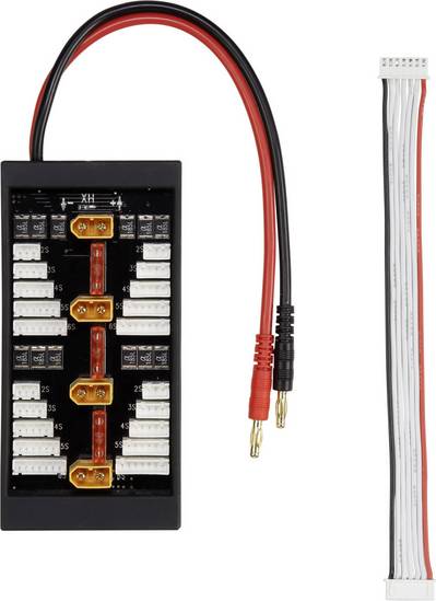 VOLTCRAFT LiPo Balancer Board Ausführung Ladegerät: XT60-Stecksystem Ausführung Akku: Bananenstecker Geeignet für