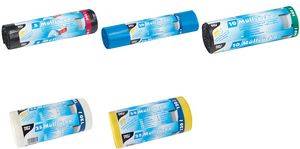 PAPSTAR Müllsäcke HDPE, 120 Liter, blau Maße: 1.100 x 700 mm, Stärke: 18 my, aus HDPE-Folie