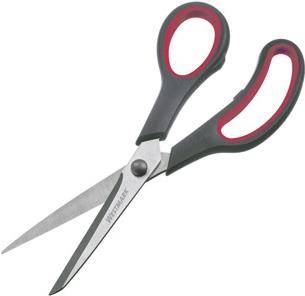 Westmark 13772270 - Gerader Schnitt - Einzelbild - Schwarz - Rot - Edelstahl - Edelstahl - Universal - Kunststoff - Thermoplastischer Gummi (TPR)