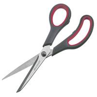 Westmark 13772270 - Gerader Schnitt - Einzelbild - Schwarz - Rot - Edelstahl - Edelstahl - Universal - Kunststoff - Thermoplastischer Gummi (TPR)