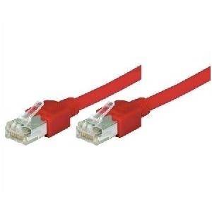 Dätwyler Patchkabel S/UTP, Cat 5e, rot, 2,0 m hochflexibel, mit Hirosesteckern TM11 (71902R)