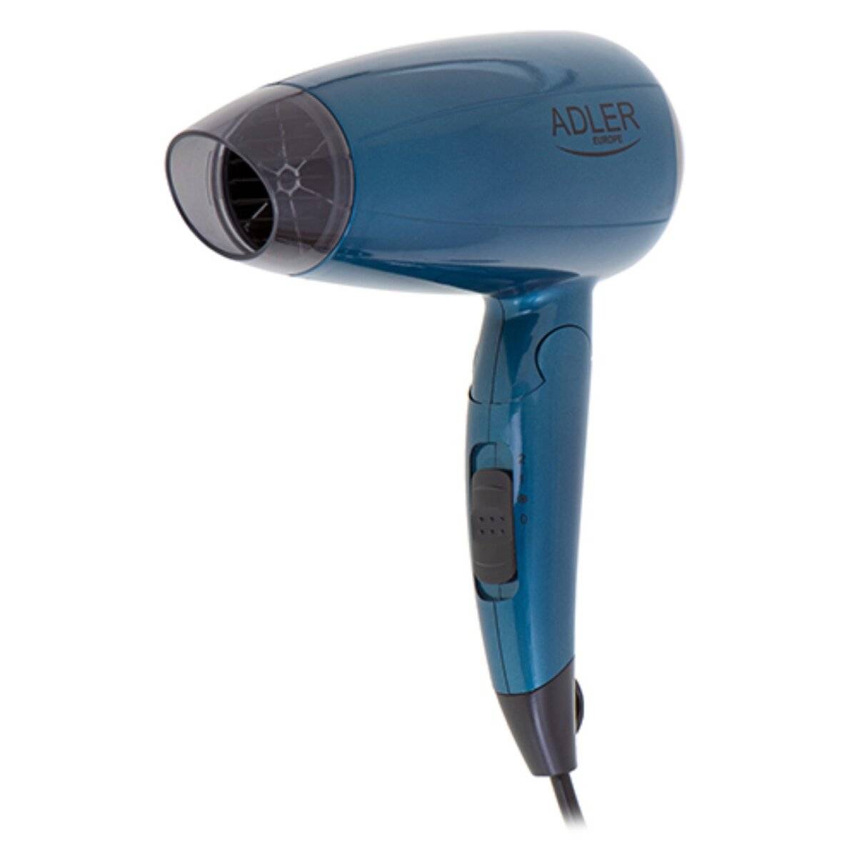Adler AD 2263 Haartrockner 1800 W mit Cool Shot & Klappgriff - Dunkelblau