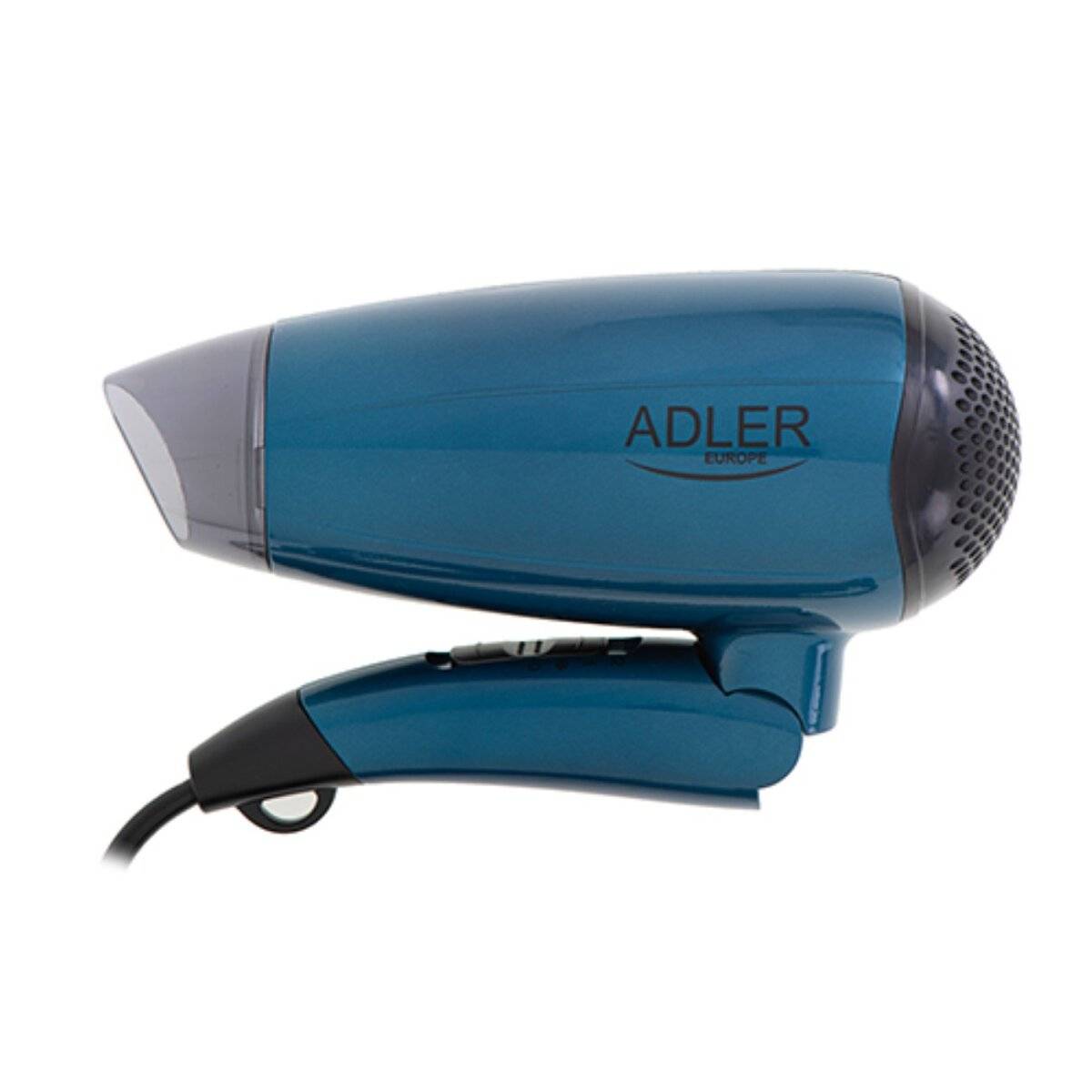 Adler AD 2263 Haartrockner 1800 W mit Cool Shot & Klappgriff - Dunkelblau