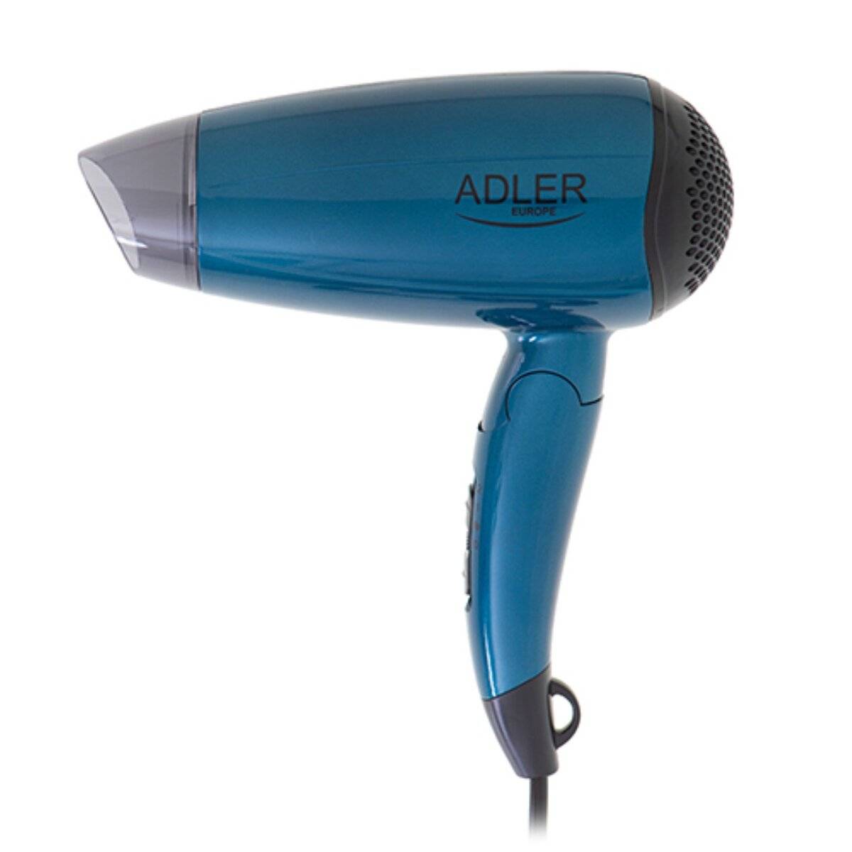 Adler AD 2263 Haartrockner 1800 W mit Cool Shot & Klappgriff - Dunkelblau