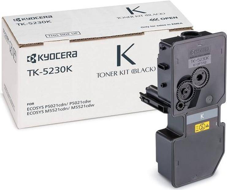 Kyocera Tk-5230 Tonerkartusche 1 Stueck e Original Schwarz Tonereinheit 2.600 Seiten
