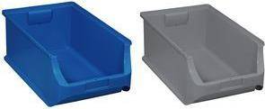 Allit 456277 Werkstatt Sichtlagerkasten ProfiPlus Box RE 5 stapelbar (L x B x H) 500 x 310 x 200 mm Grau 1 St