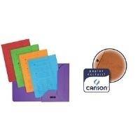 ELBA ULTIMATE Einstellmappe mit 2 Klappen, DIN A4, grün aus 240 g/qm starkem CANSON Karton, Klappen vorgedruckt