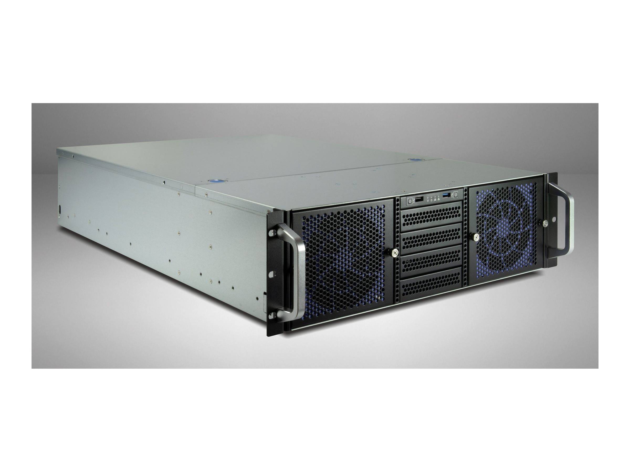 Inter-Tech IPC 3U-30765 - Rack-Montage - E-ATX - keine Spannungsversorgung (ATX)
