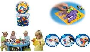 Hama 00008570 Perle Perlenmischung Mehrfarben 600 Stück(e) (8570)