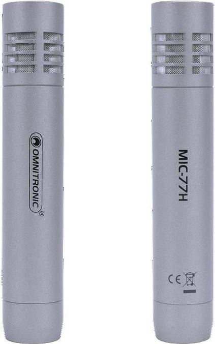 Omnitronic Instrumenten-Mikrofon Übertragungsart:Kabelgebunden (13030904)