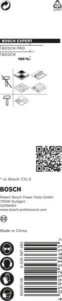 Ein QR-Code mit kleinem Text darunter, der '* vs Bosch CYL-3' besagt.