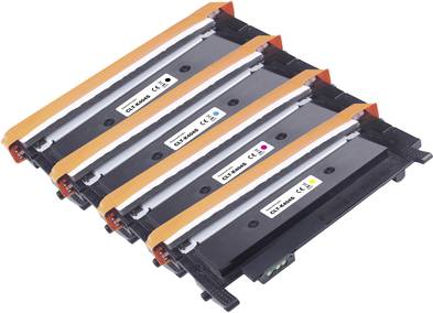 Renkforce Toner Kombi-Pack ersetzt Samsung CLT-P404C, CLT-K404S, CLT-C404S, CLT-M404S, CLT-Y404S Kompatibel Schwarz,