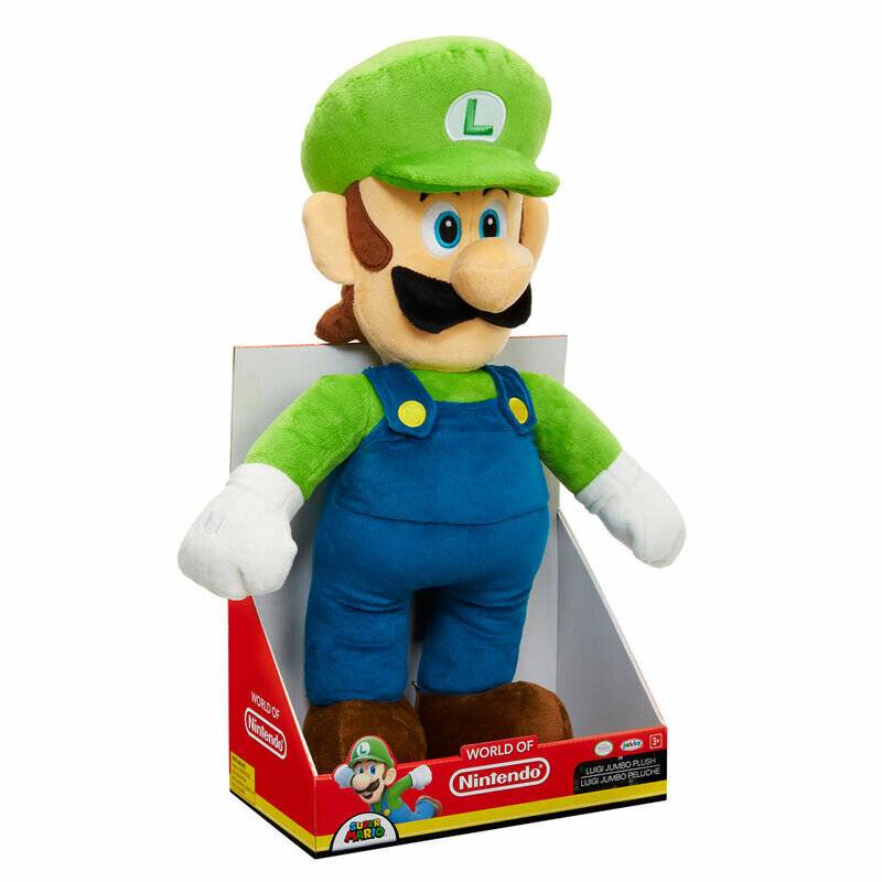 Nintendo Super Mario Luigi Jumbo Plüschtier 50cm