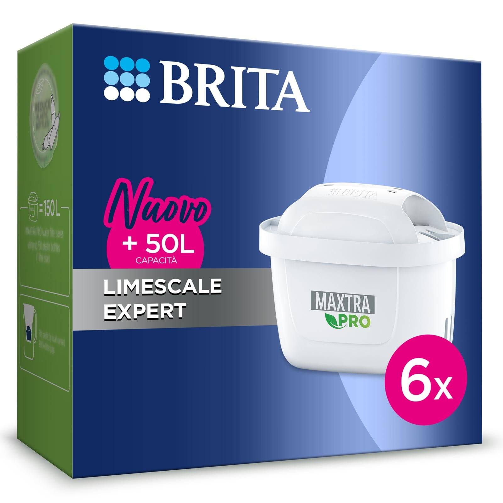 Brita Maxtra Pro Wasserfilterkartusche 6er Pack für Brita Karaffen