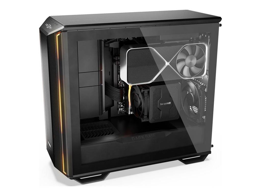 be quiet! Dark Base 701 - Midi-Tower - E-ATX - Seitenteil mit Fenster (gehärtetes Glas)