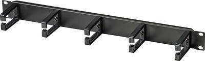 Renkforce RF-4755508 482.6 mm 48,30cm (19'') Netzwerkschrank-Kabelführung Schwarz (RF-4755508)