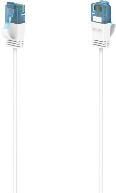 Hama Flexi-Slim Netzwerkkabel CAT-6a 10 Gbit/s, 0,75m