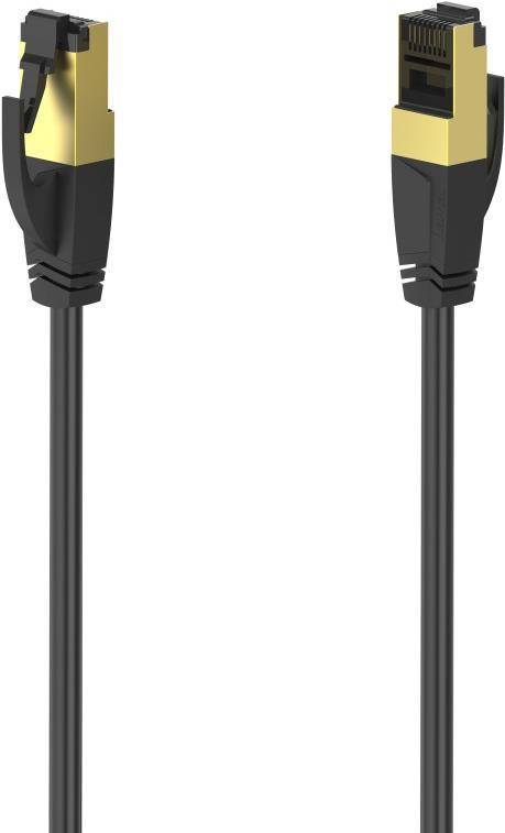 Hama Cat 8 Netzwerkkabel 3m, 40 Gbit/s, S/FTP, halogenfrei