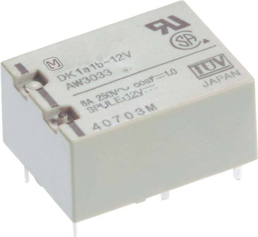 Panasonic Printrelais 5 V/DC 10 A 1 Schließer DK1A-5V-F 1 St