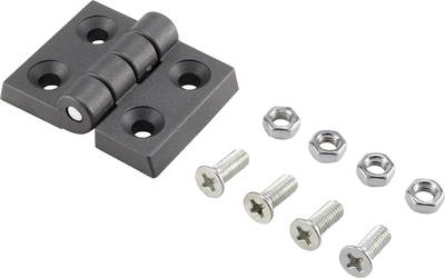 Basetech Kunststoff-Scharnier 60x45x8mm 60 mm 1 St