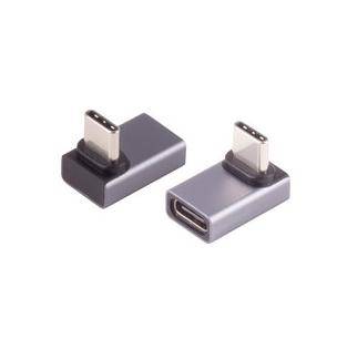 USB-C 4.0 ProSeries Adapter, USB4 40Gbit s, PD 240W, DP 2.0, Metallgehäuse - Auswahl: 90° Winkel oben/unten