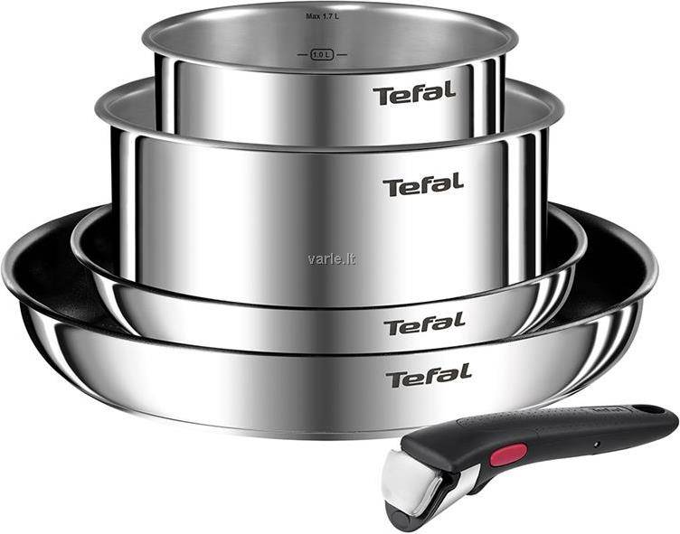 Topf- und Pfannenset, Tefal Ingenio Emotion 5-teiliges Set (L897S574)