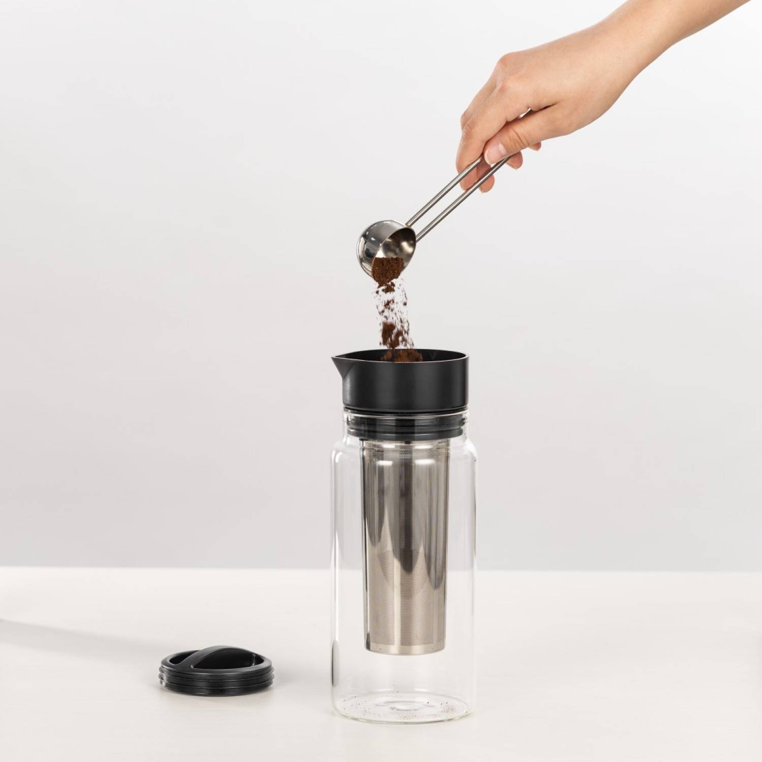 Cold Brew Kaffeebereiter Glas 1L