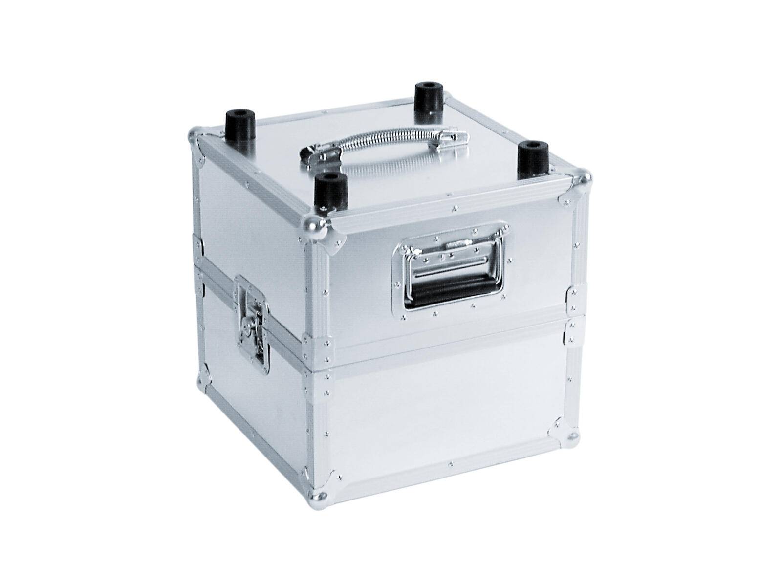 ROADINGER Platten-Case Profi ALU 50/50, glatt, 100LPs