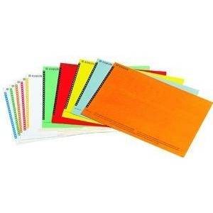 Esselte Etiketten für Hängemappen, sortiert 10 Bögen à 25 Etiketten im Blister, Vordereseite weiss