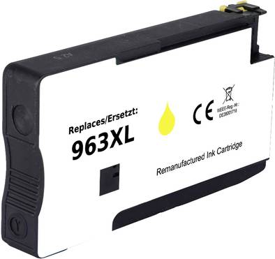 Renkforce Tinte ersetzt HP 963 XL (3JA29AE) Kompatibel Gelb RF-5705440 (RF-5705440)