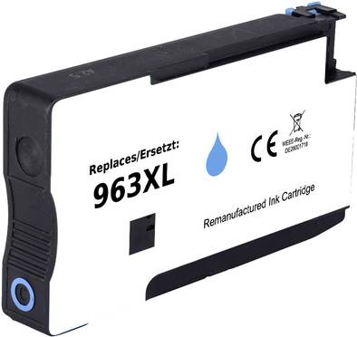 Renkforce Tinte ersetzt HP 963 XL (3JA27AE) Kompatibel Cyan RF-5706052 (RF-5706052)