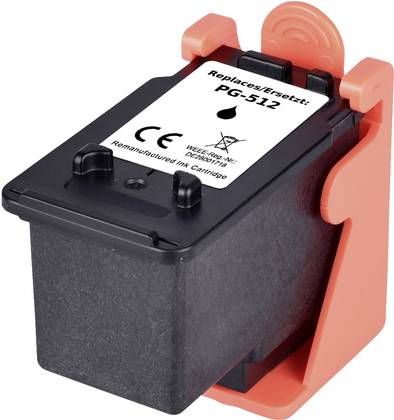 Renkforce Tinte ersetzt Canon PG-512 (2969B001) Kompatibel Schwarz RF-5706070 (RF-5706070)