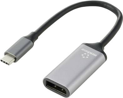 Renkforce RF-5397866 Videokabel-Adapter 0,15 m DisplayPort USB-C Schwarz