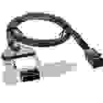 InLine® SAS HD low profile PCI Slotblech mit Kabel, ext. SFF-8088 auf int. SFF-8643, 0,5m /