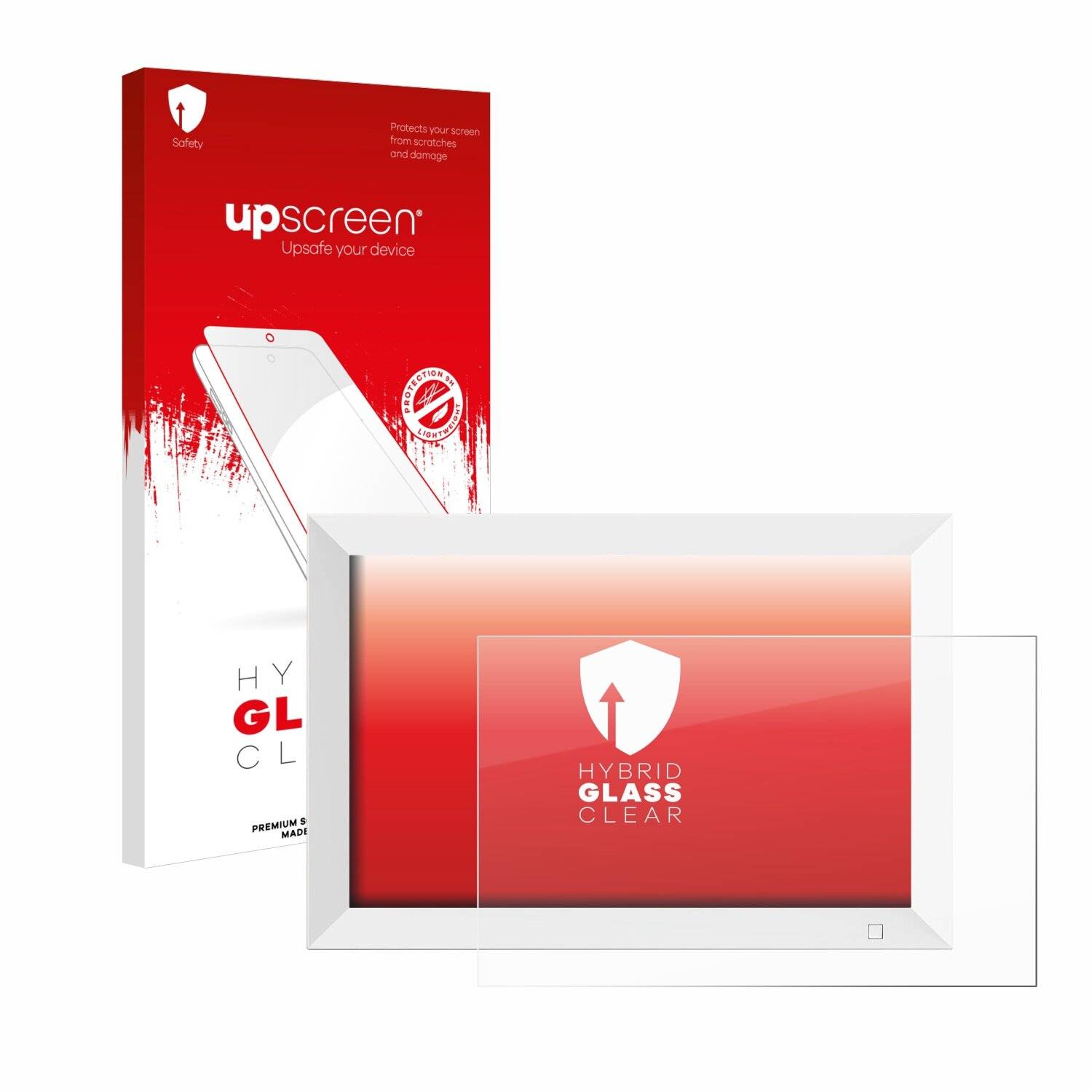 upscreen Hybrid Glas Panzer-Folie für Cytem 10.1 Digitaler