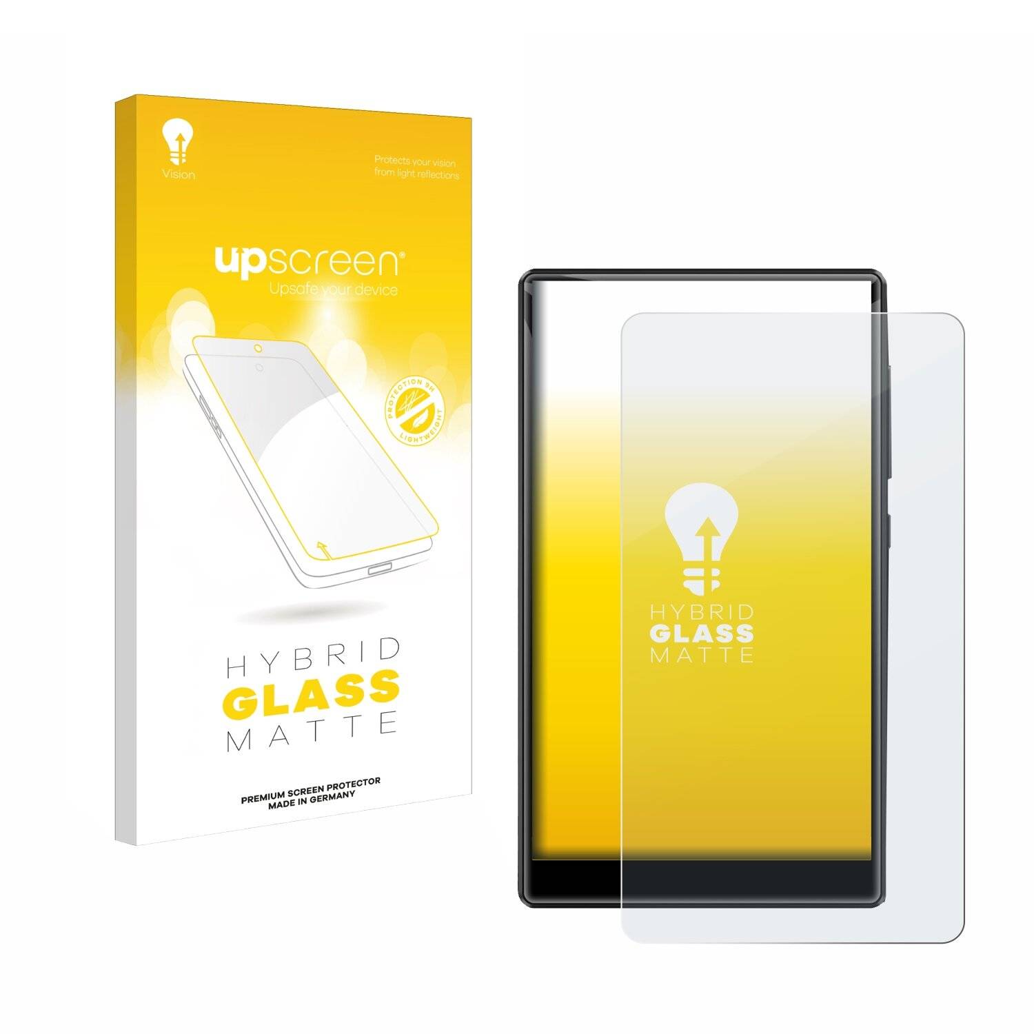 upscreen Hybrid Glas Matt Panzer-Folie für innioasis