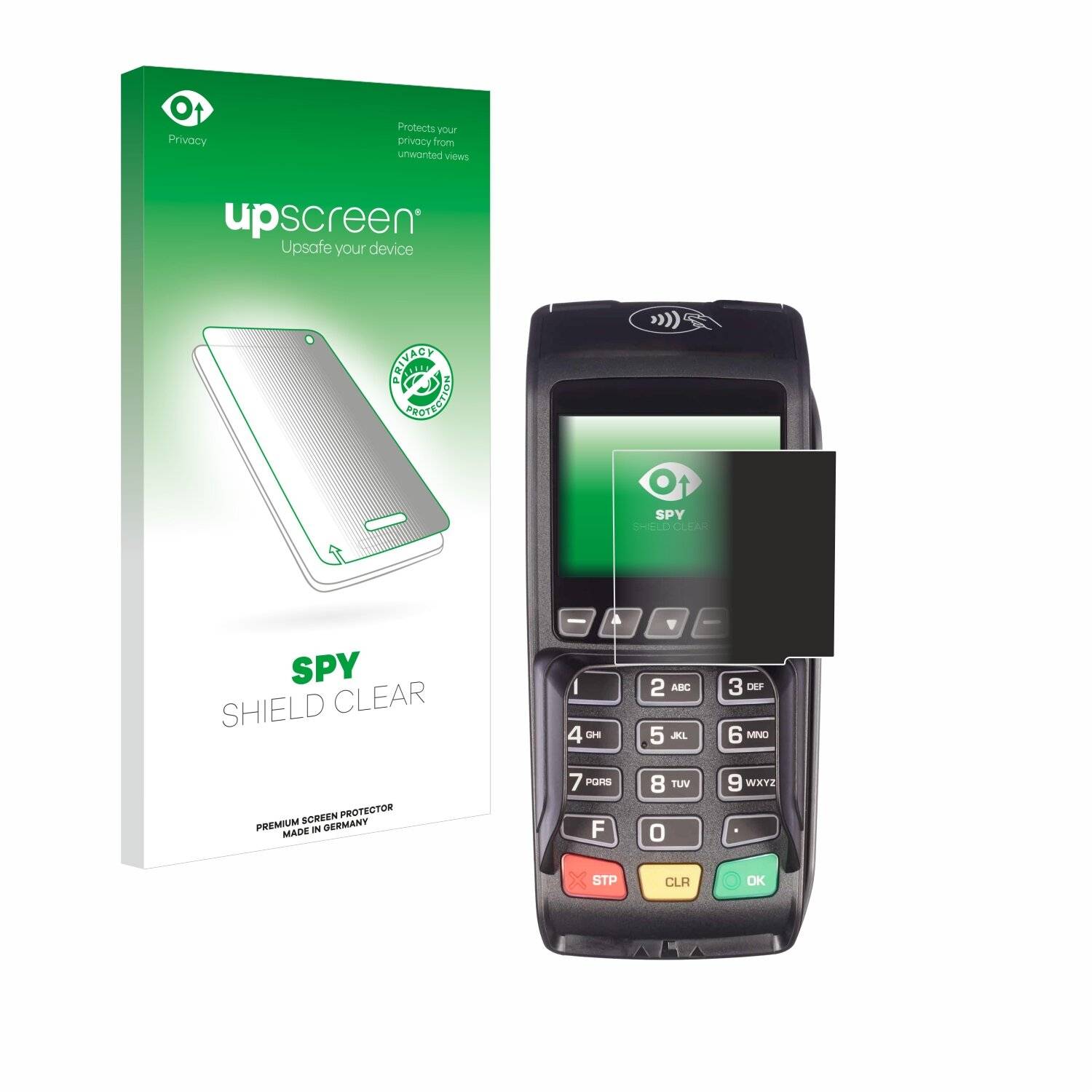 upscreen Spy Shield Sichtschutz-Folie für ingenico