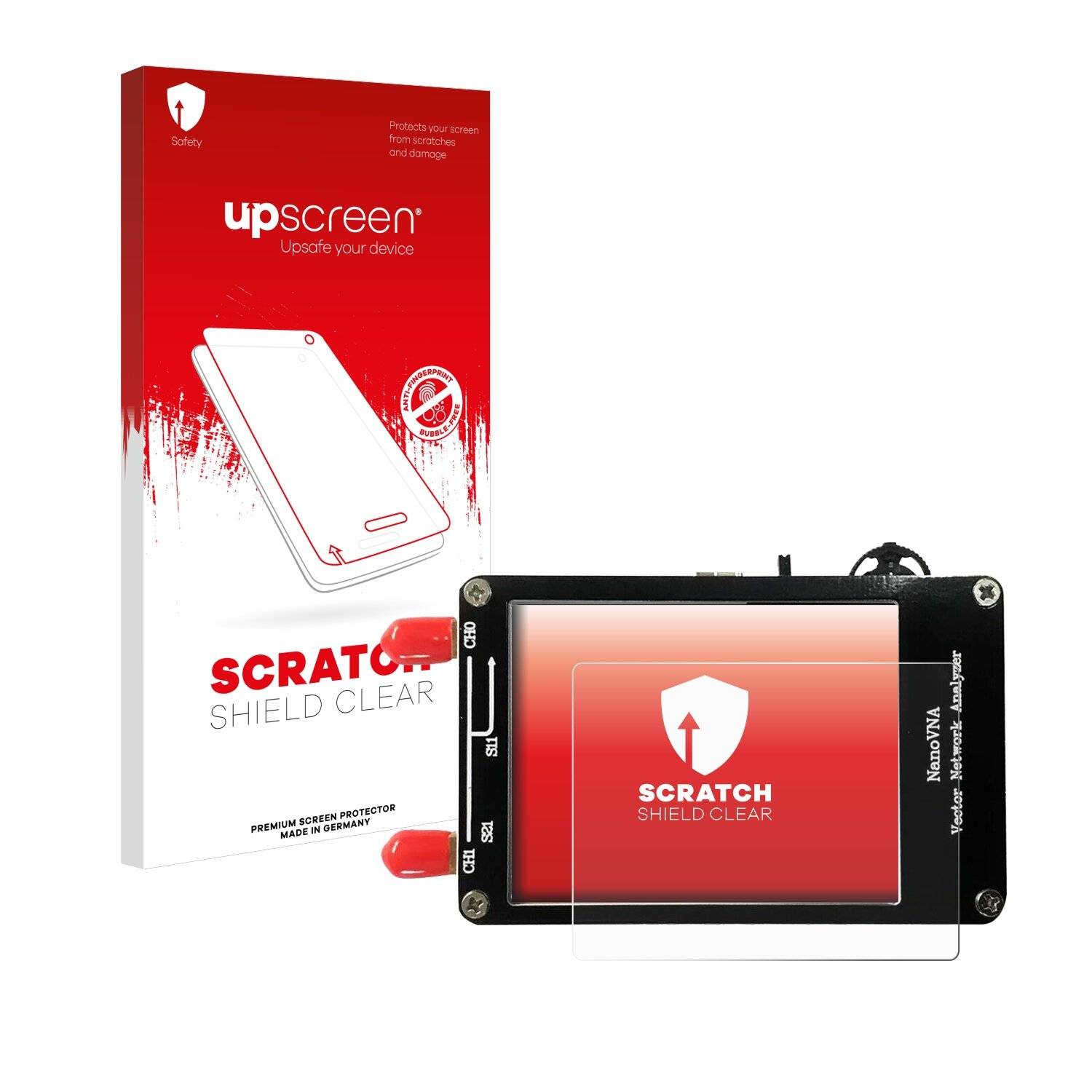 upscreen Scratch Shield Schutzfolie für NanoVNA H