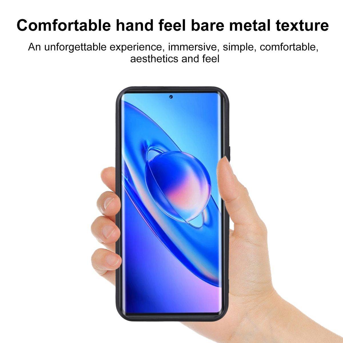 Für Blackview A200 Pro Silikon TPU Schutz Handy Hülle Cover Schwarz