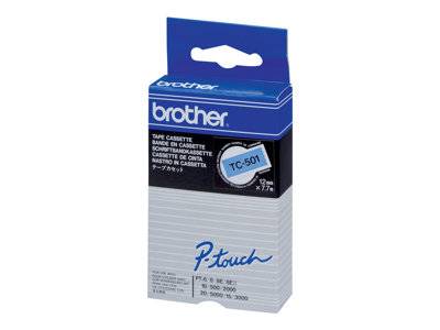 BROTHER TC501 Schriftbandkassette 12mm Drucken, Scannen & Verbrauchsmaterial Verbrauchsmaterialien -