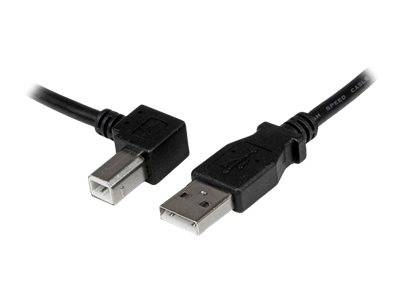 STARTECH 1m Left Angle USB B Cable Peripheriegeräte & Zubehör Kabel & Adapter - USB & Thunderbolt
