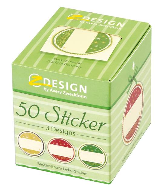 Sticker auf Rolle, Avery 56829