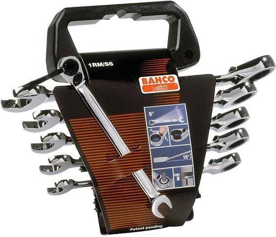 Bahco 1RM/SH8 Knarren-Ring-Maulschlüssel-Satz (1RM/SH8)