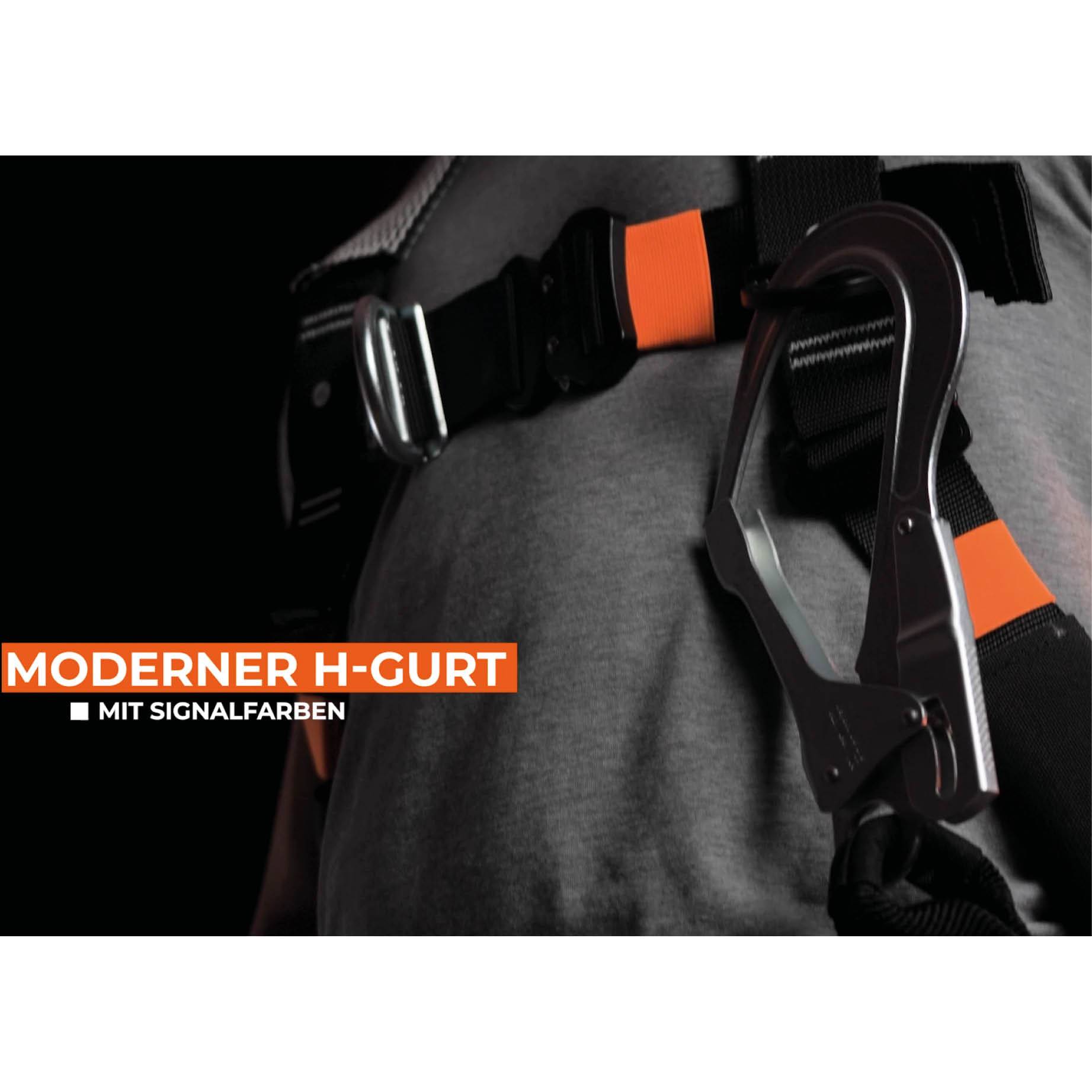 Höhenfreak Scaff-Pro PSAgA Set M-XL mit Alu-Karabiner