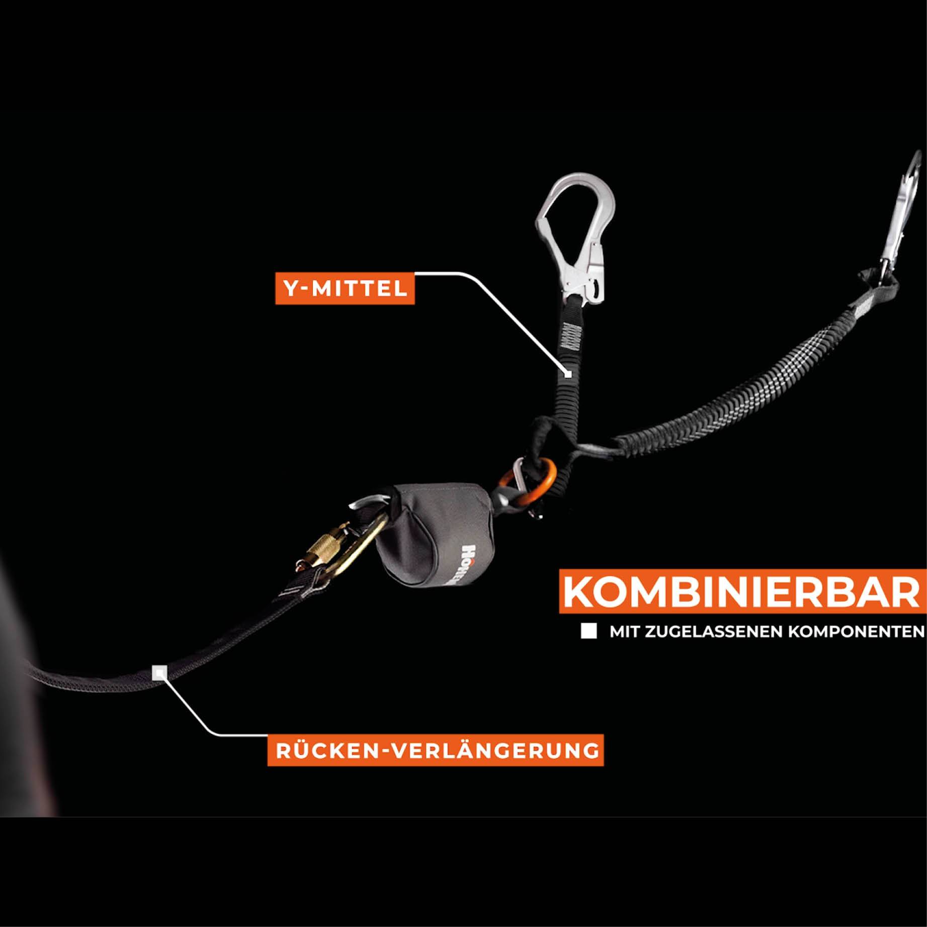 Höhenfreak Y-Erweiterung für BFD 140 Stahlkarabiner