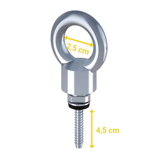 Gerüstanker Trapezblech für Stahl-Unterkonstruktion (ohne Ringmutter)