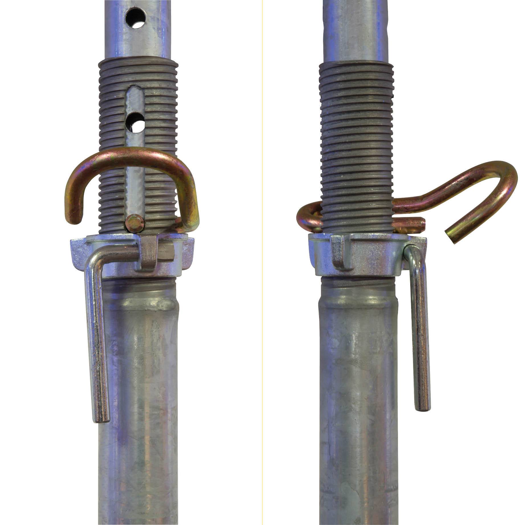 Scafom-rux Baustütze Eco Klasse B/D35, Schalungsstütze 1960 – 3500 mm, feuerverzinkt